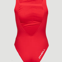 Essentials O'Neill Logo Badeanzug | Red Coat