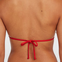 Essentials Capri Bondey Bikini-Set | Red Coat