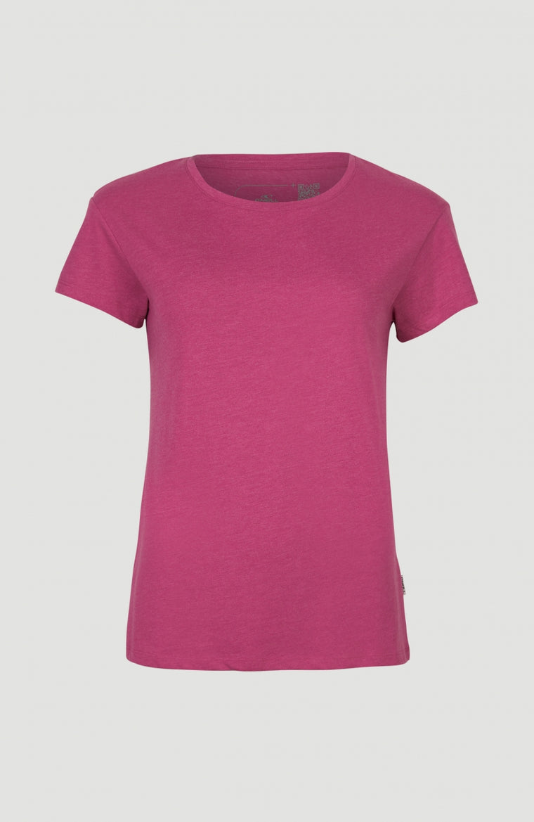 Essentials T-Shirt | Fuchsia Red