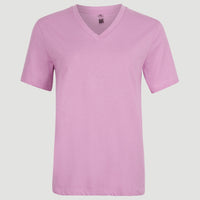 Essentials T-Shirt mit V-Ausschnitt | Violet Tulle