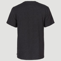 Essentials T-Shirt mit V-Ausschnitt | Black Out