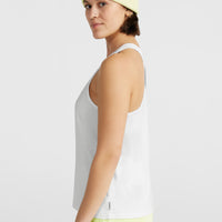 Essentials Racerback-Tanktop | Snow White