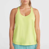 Essentials Racerback-Tanktop | Sunny Lime