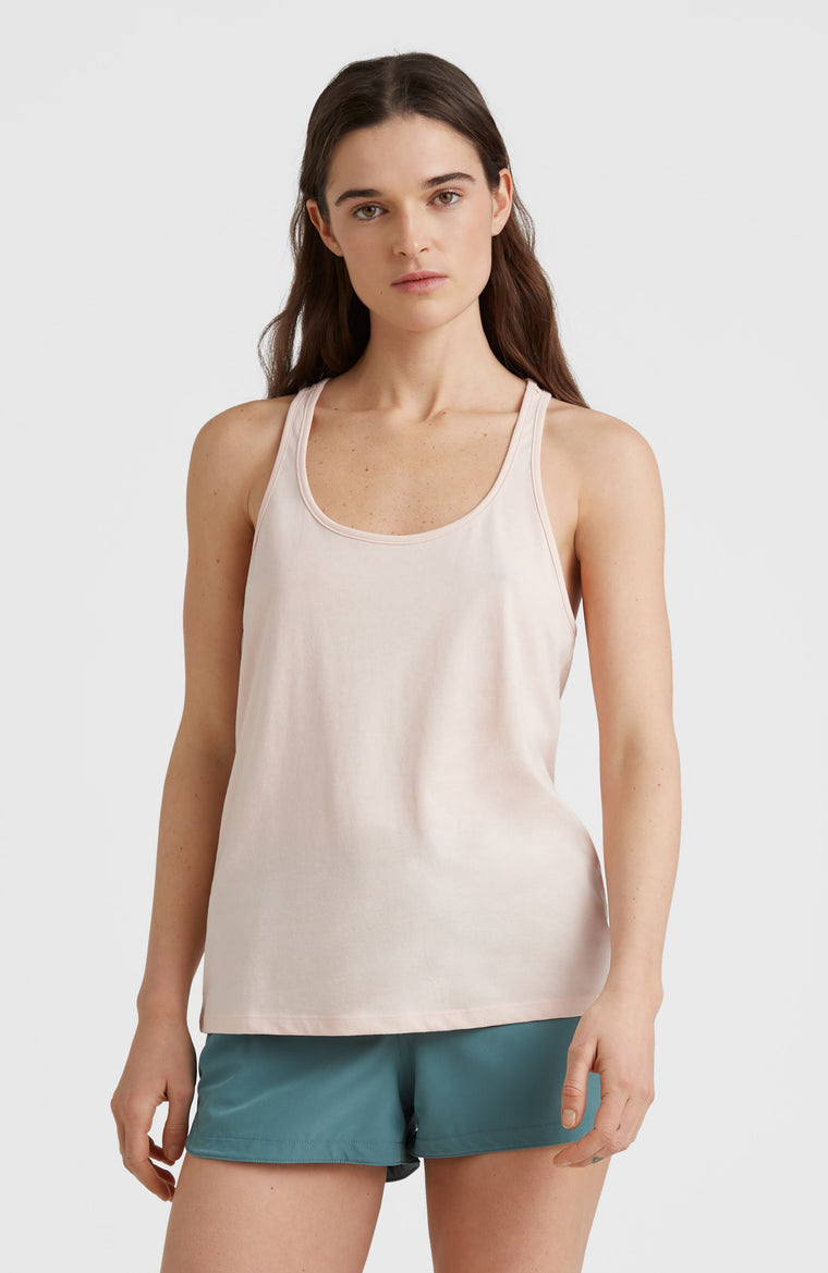 Essentials Racerback-Tanktop | Peach Whip