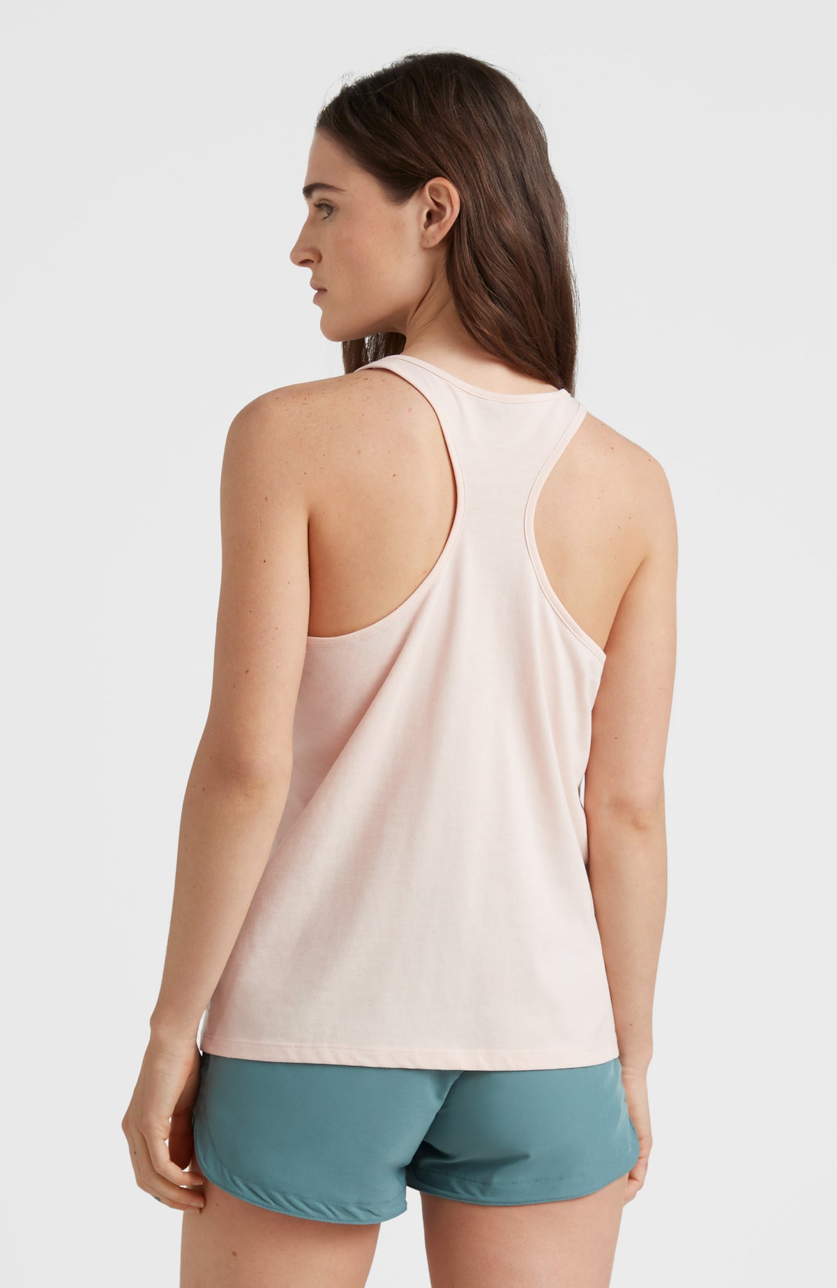 Essentials Racerback-Tanktop | Peach Whip