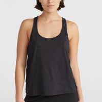 Essentials Racerback-Tanktop | Black Out