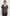 Essentials T-Shirt mit V-Ausschnitt | Black Out