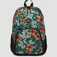 Wedge Rucksack | Flower Wall