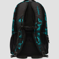 Boarder Plus Rucksack | Blue Heat Map