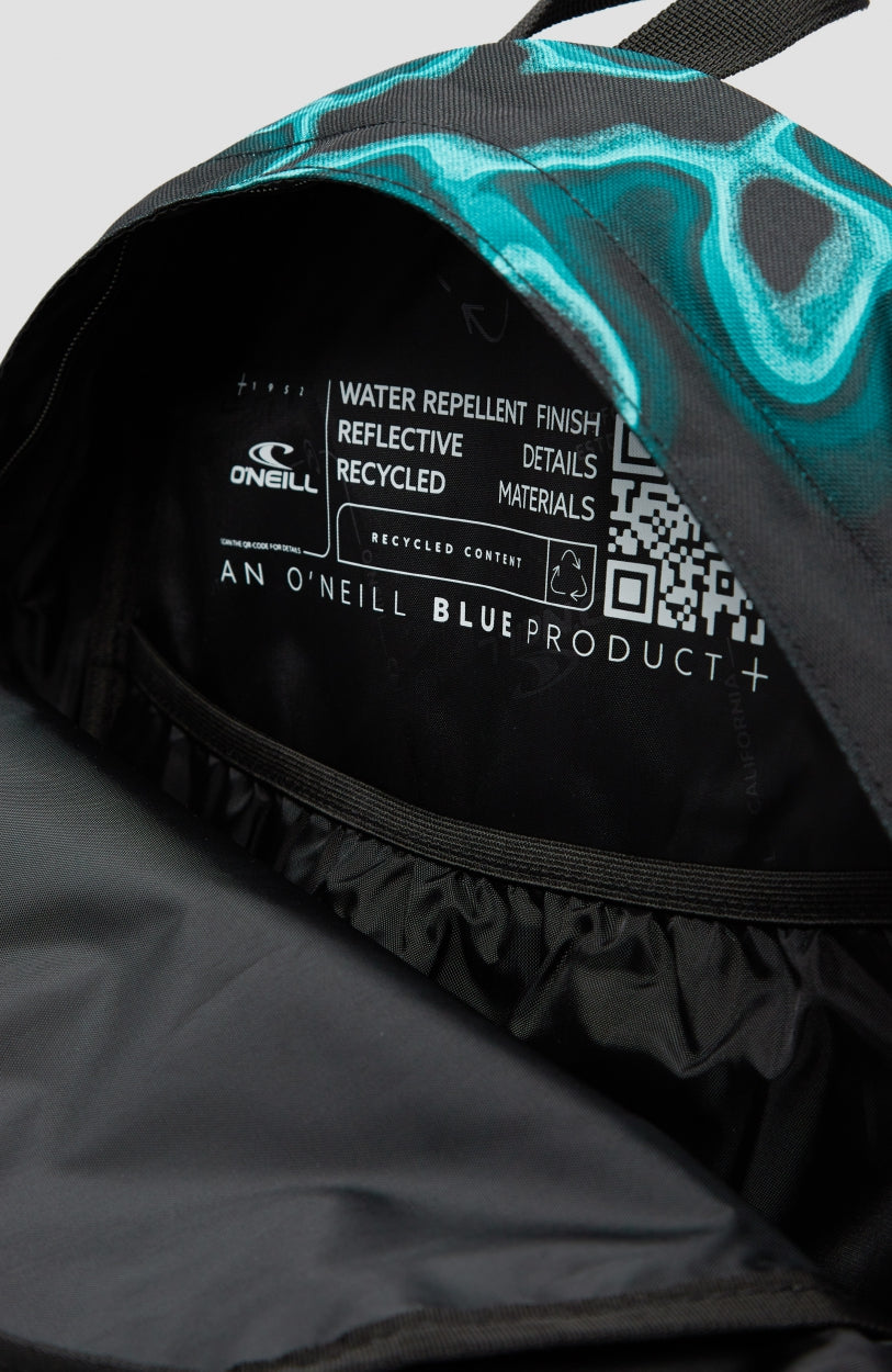 Coastline Rucksack | Blue Heat Map