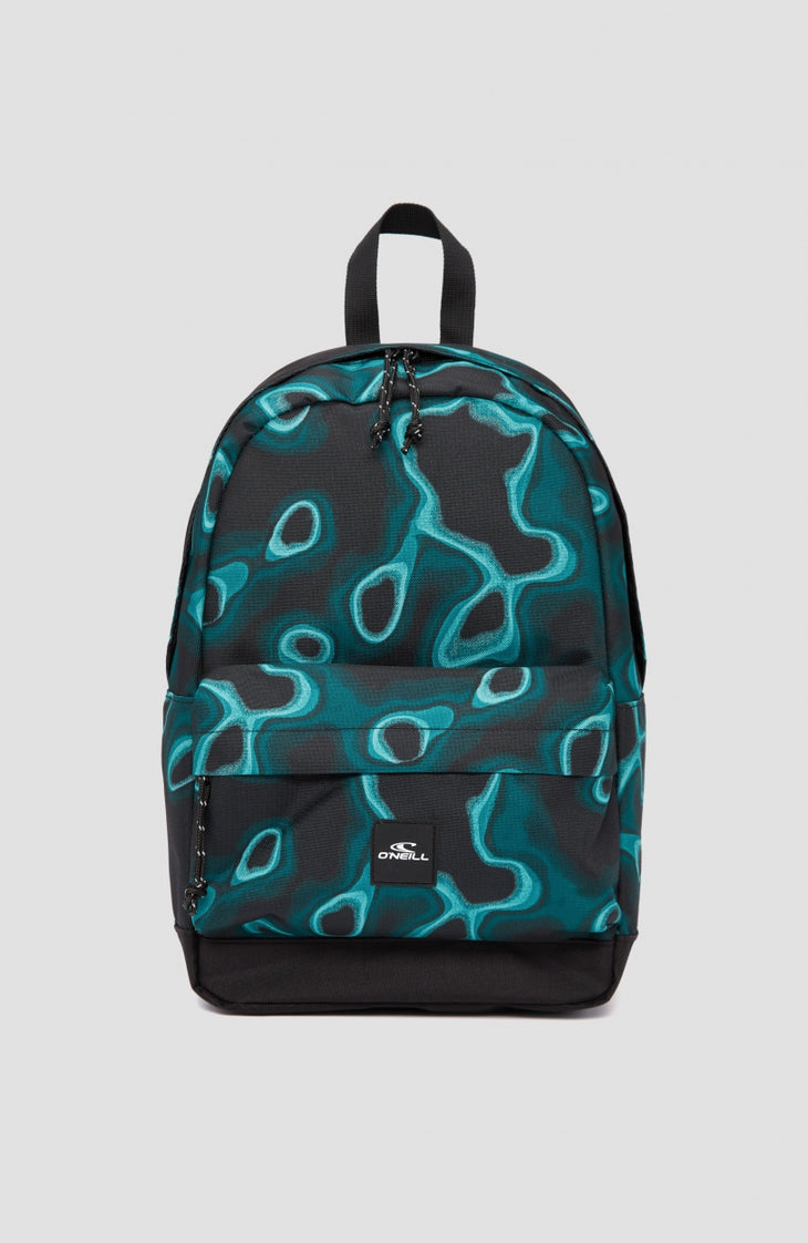 Coastline Mini Rucksack | Blue Heat Map
