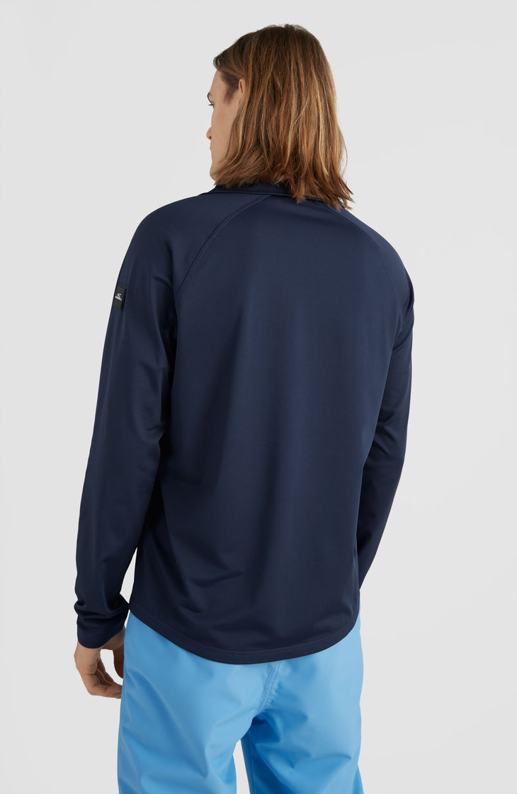 Clime Fleecepullover mit Halbreißverschluss | Ink Blue -A