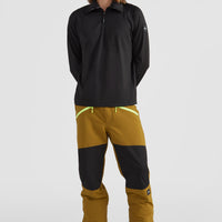 Clime Fleecepullover mit Halbreißverschluss | BlackOut - A