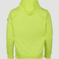 Rutile Fleece-Hoodie | Pyranine Yellow