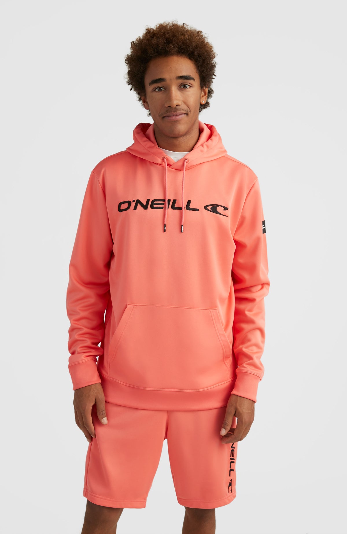 Rutile Fleece-Hoodie | Georgia Peach