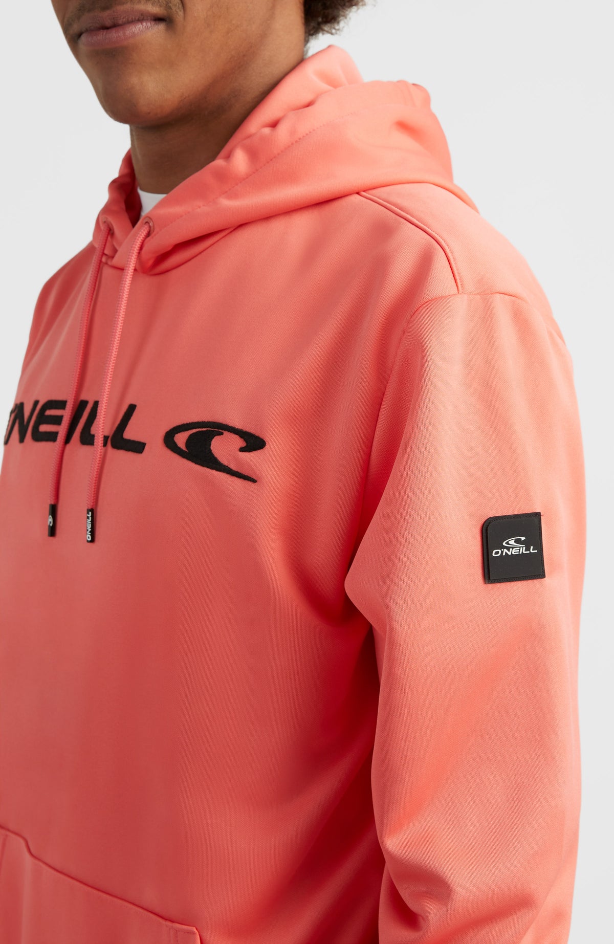 Rutile Fleece-Hoodie | Georgia Peach