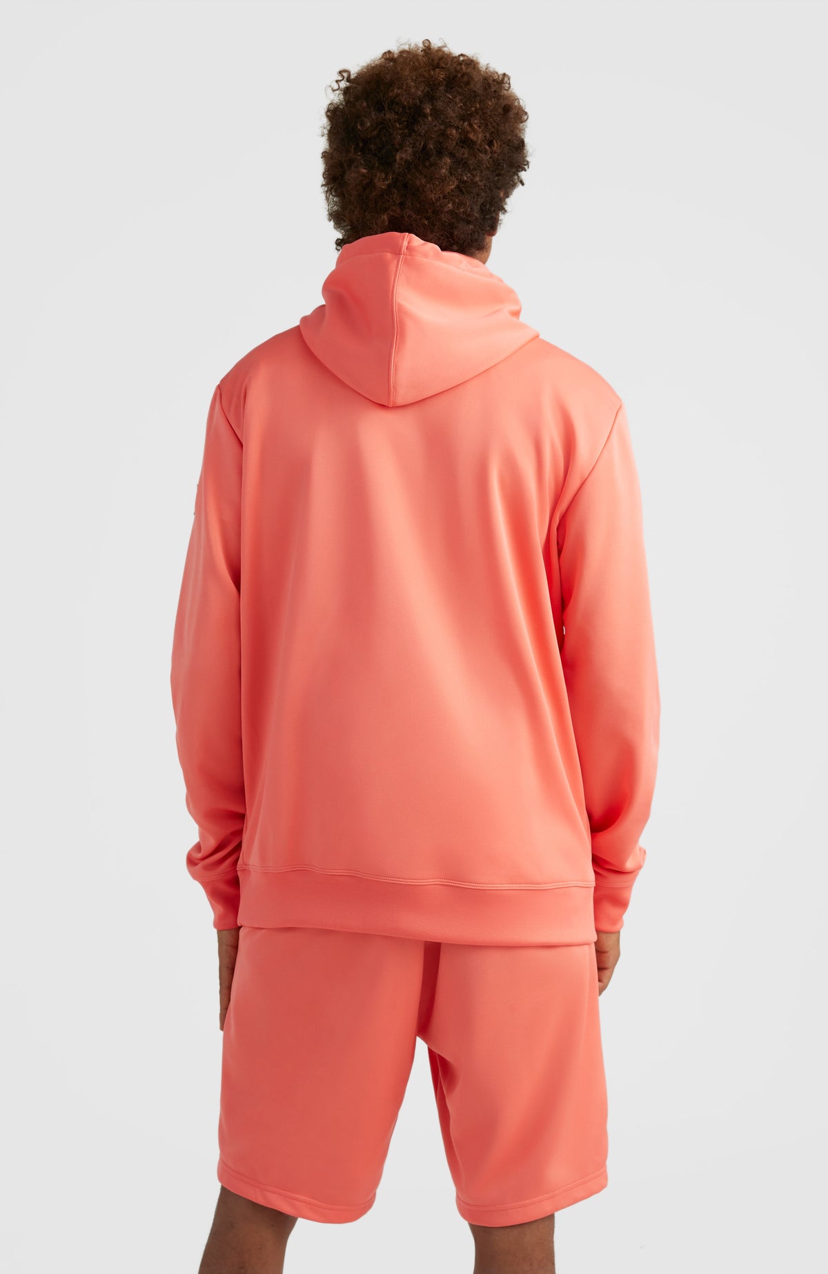 Rutile Fleece-Hoodie | Georgia Peach