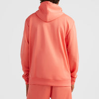 Rutile Fleece-Hoodie | Georgia Peach