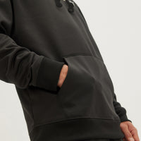 Rutile Fleece-Hoodie | Black Out