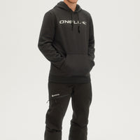 Rutile Fleece-Hoodie | Black Out