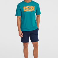 Small Logo Sweatshorts | Ink Blue