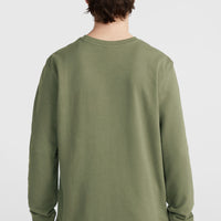 O'Neill Logo Crew Sweatshirt | Military Green