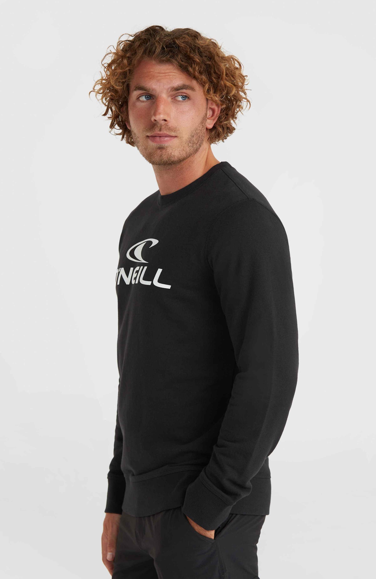 O'Neill Logo Crew Sweatshirt | Black Out