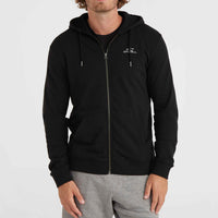 O'Neill Small Logo Kapuzenjacke mit Reißverschluss | Black Out