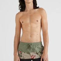 Frame Block Badehose | Green Multi 1