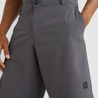 Hybrid Chino-Shorts | Asphalt