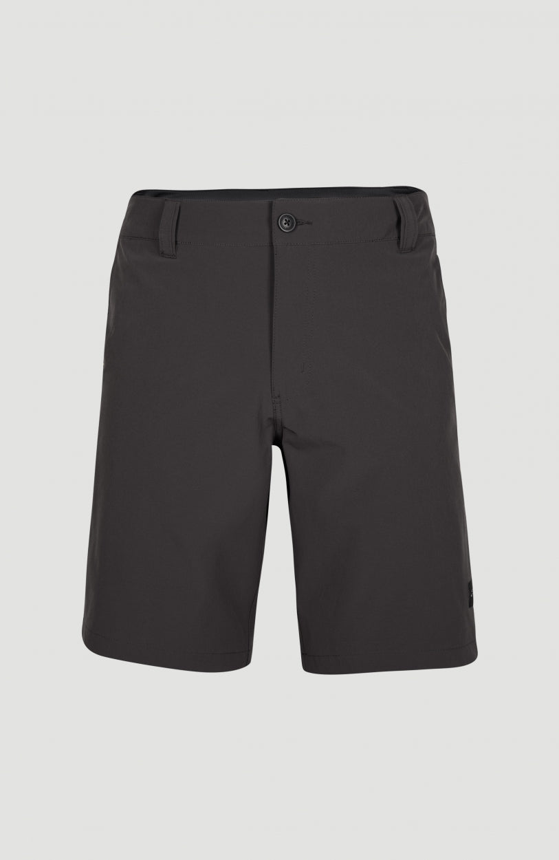 Hybrid Chino-Shorts | Asphalt