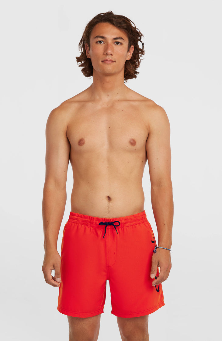 O'Neill Logo 16" Badehose | High Risk Red