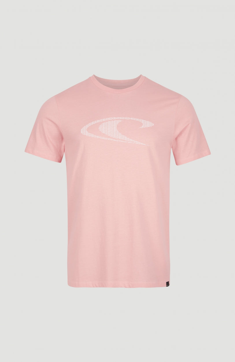 Wave T-Shirt | Coral Cloud