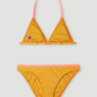 Essentials Triangel-Bikini-Set | Old Gold