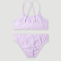 Essentials Bralette-Bikini-Set | Purple Rose