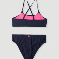 Essentials Bralette-Bikini-Set | Peacoat