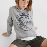 Circle Surfer Kapuzenpullover | Silver Melee