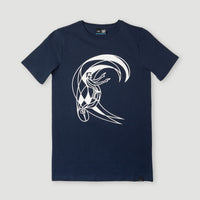 Circle Surfer T-Shirt | Ink Blue