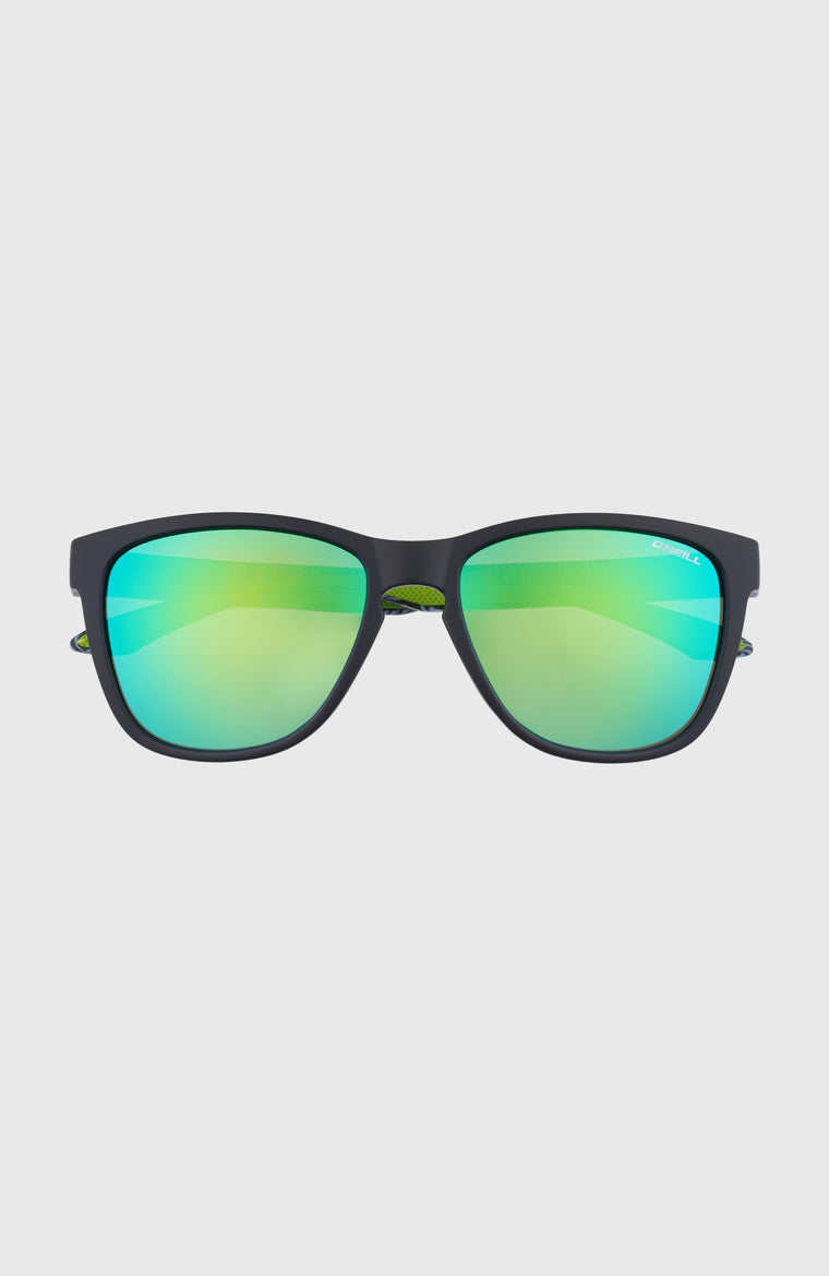 O'Neill DawnPatrol Sonnenbrille | MATTE BLACK/ GREEN RETRO PRINT