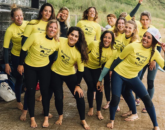 WOMEN OF THE WAVE